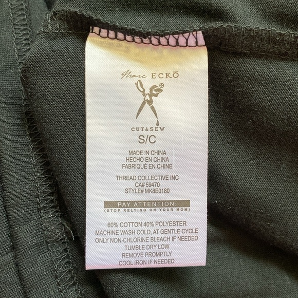 Marc Ecko black t-shirt. Short sleeve. New. - Picture 8 of 9